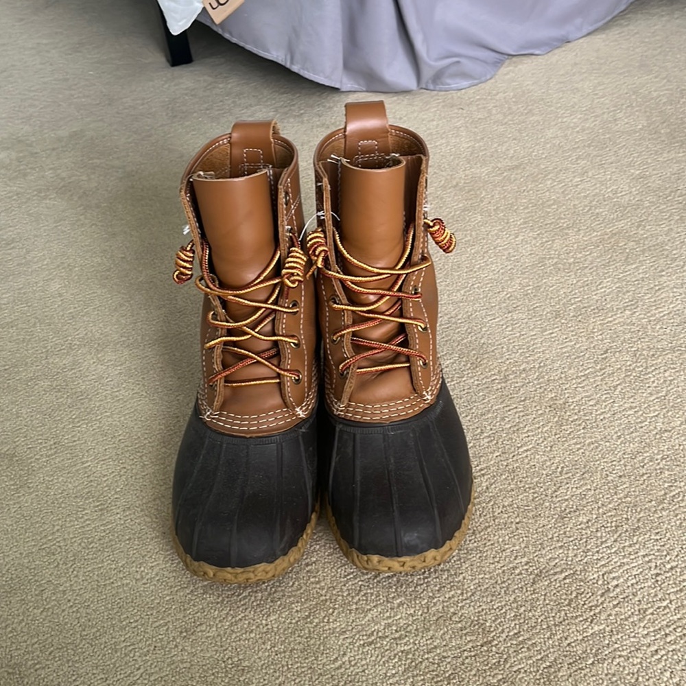 Bean boots, size 7